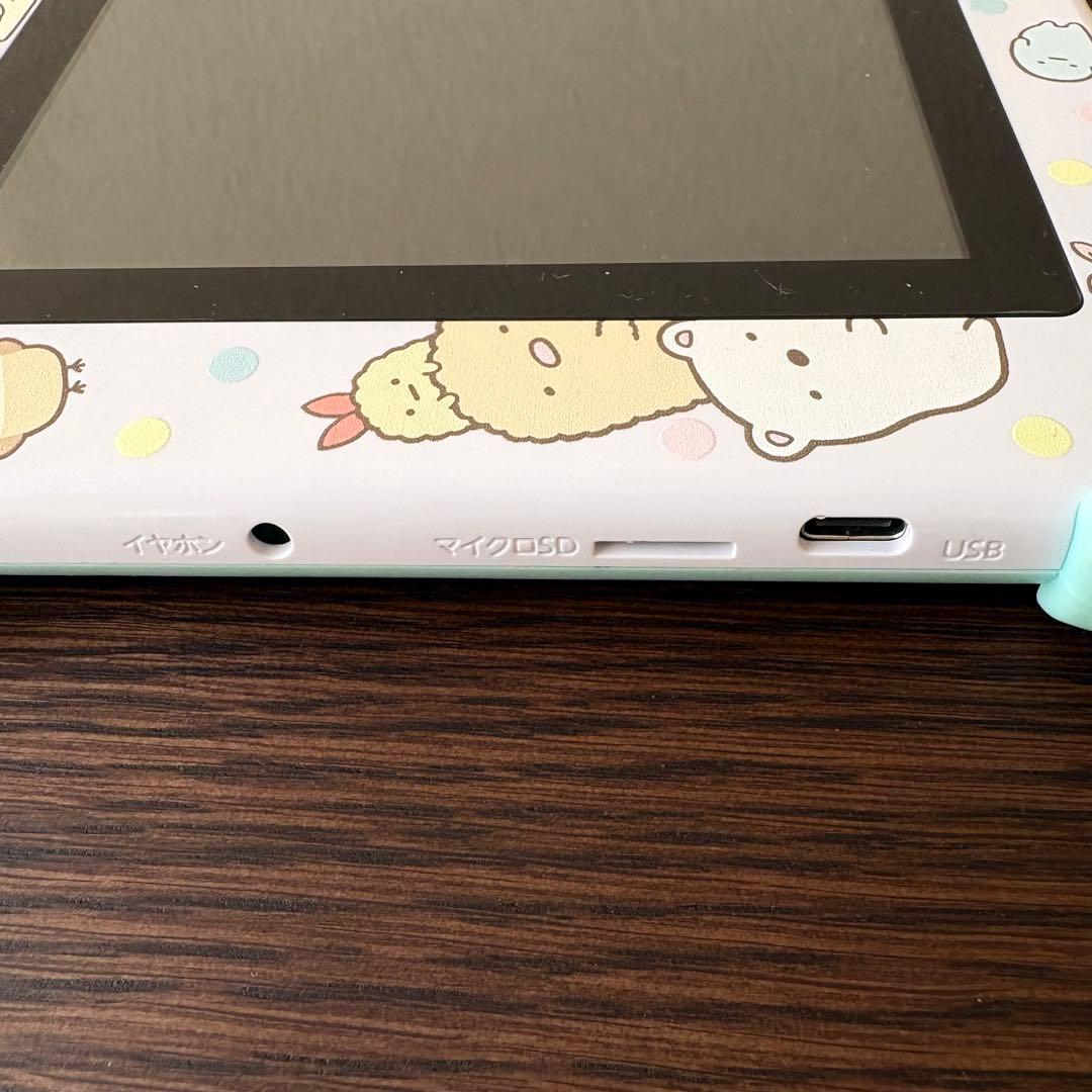 美品】すみっコパッド 8インチ タブレット ブルー WiFi ピノチオ