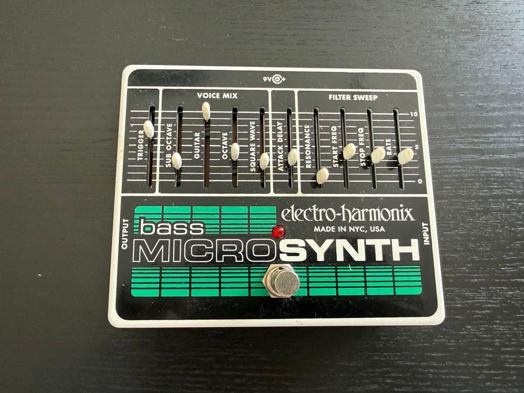 ベース electro-harmonix bass MICRO SYNTH Electro-Harmonix Bass Micro Synth Pedal - Swing City Music