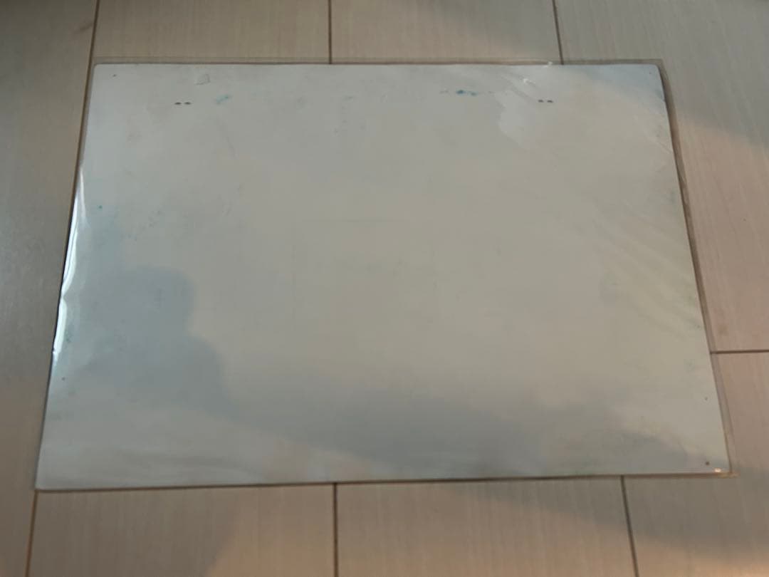 魔法陣グルグル　セル画　背景付きギリ様の部屋前