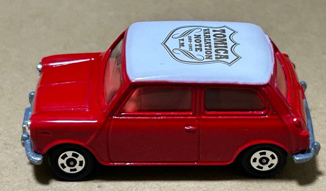 トミカ ミニクーパー バリエーションノート 赤