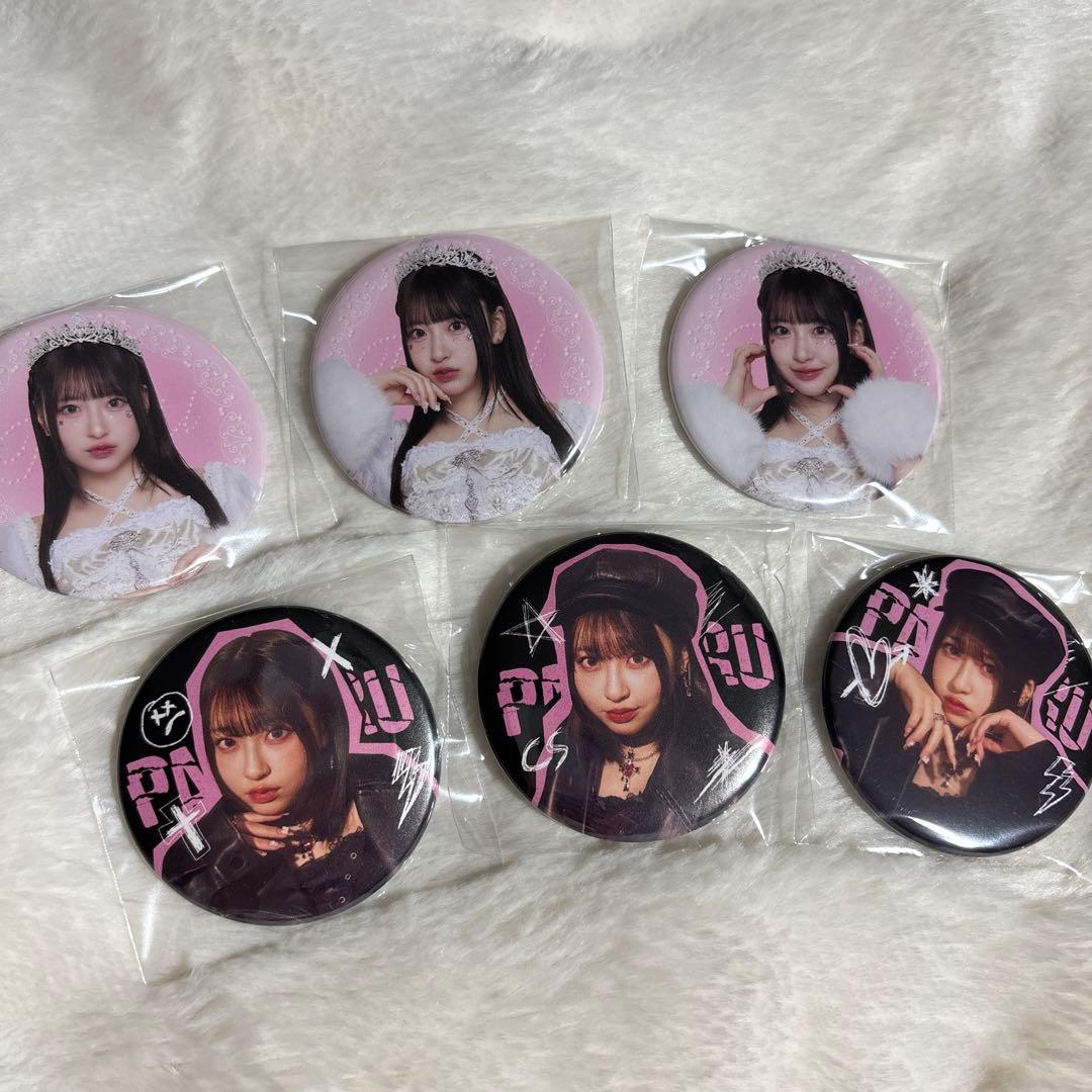 桜庭遥花 ぱるたん きゅーすと 生誕 ラッフル 缶バッジ コンプリート