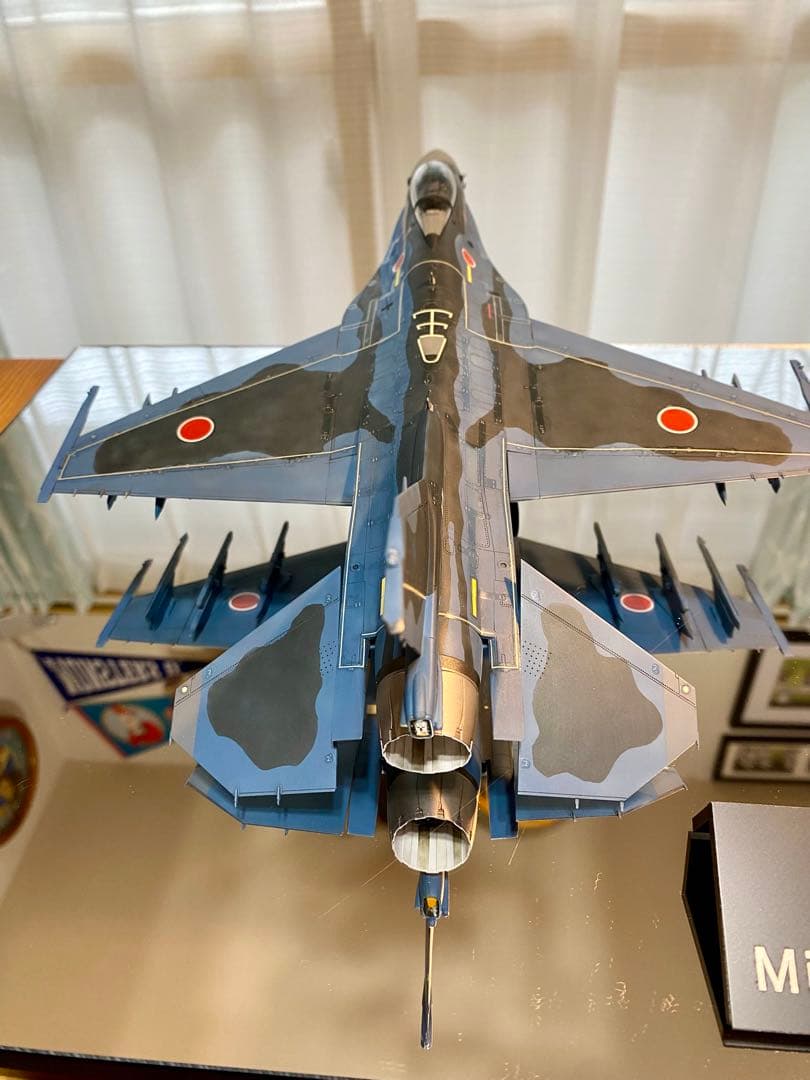 【クリアケース入り】戦闘機　プラモデル　完成品　ハセガワ　1/48 F2A