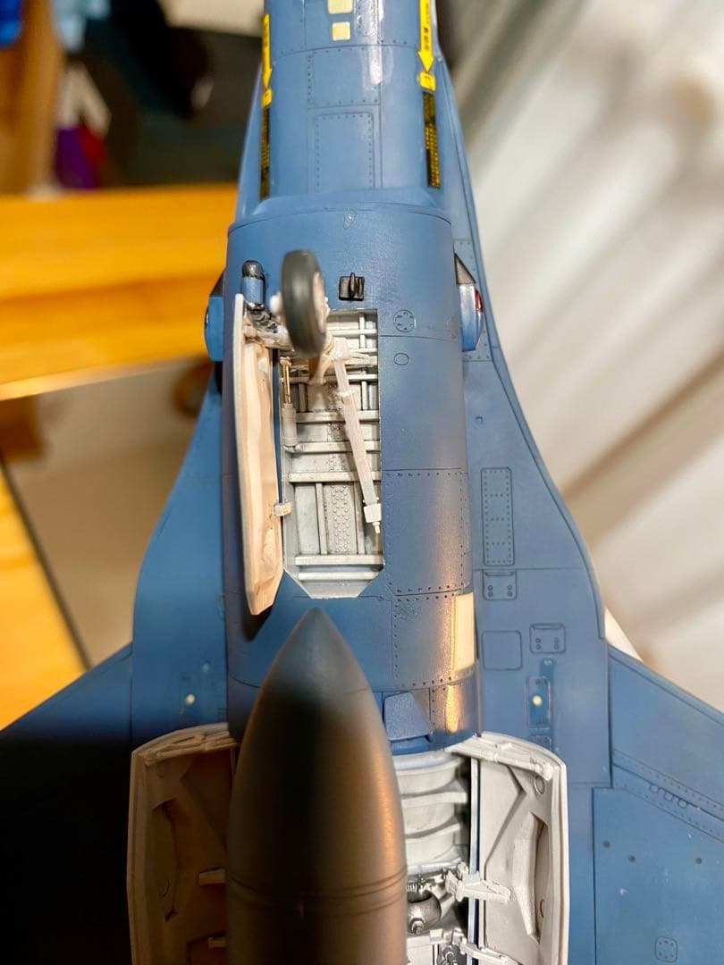【クリアケース入り】戦闘機　プラモデル　完成品　ハセガワ　1/48 F2A