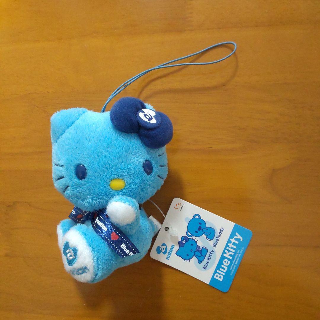 ハローキティ✕a nation ブルーキティ マスコット 非売品 2007年