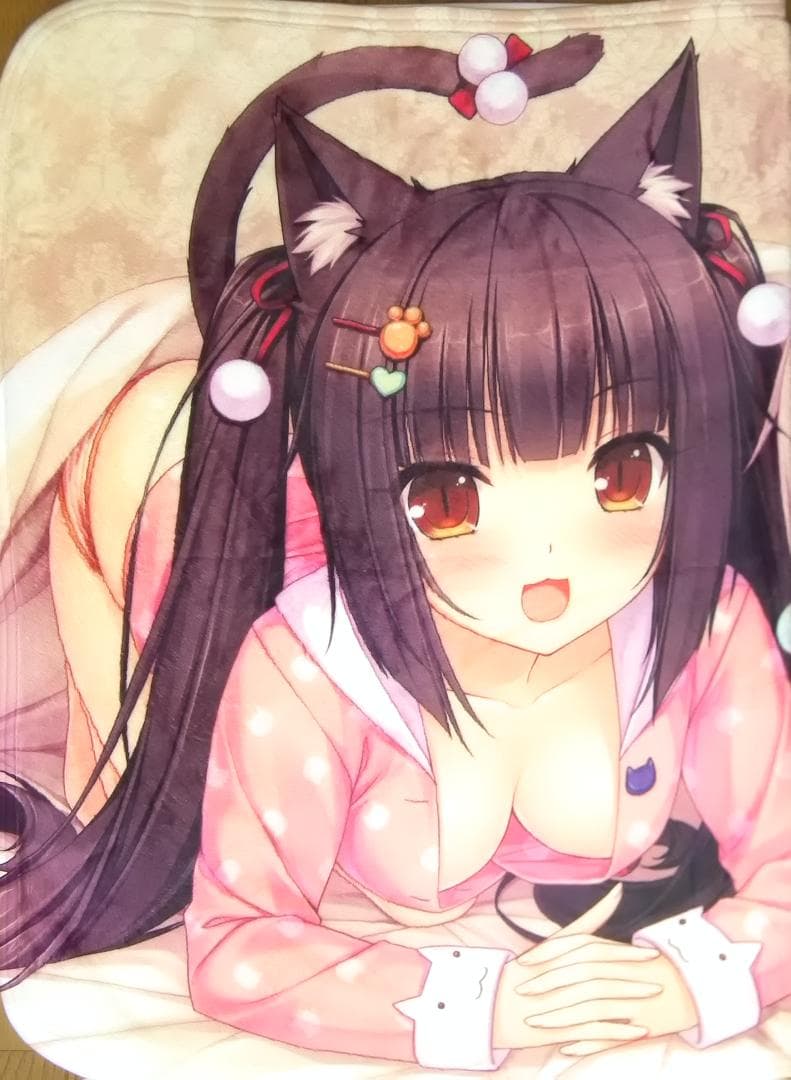 ネコぱら ブランケット ショコラ＆バニラ (さより) NEKO WORKs