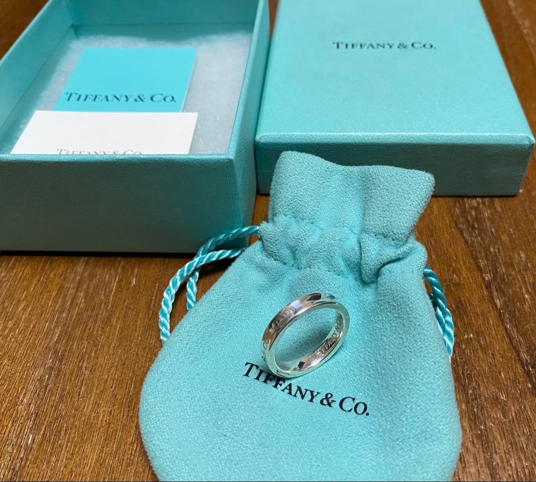 TIFFANY&Co. ティファニー ナローリング シルバー 1837 13号 ティファニー 1837™ リング シルバー（ナロー） | Tiffany & Co.