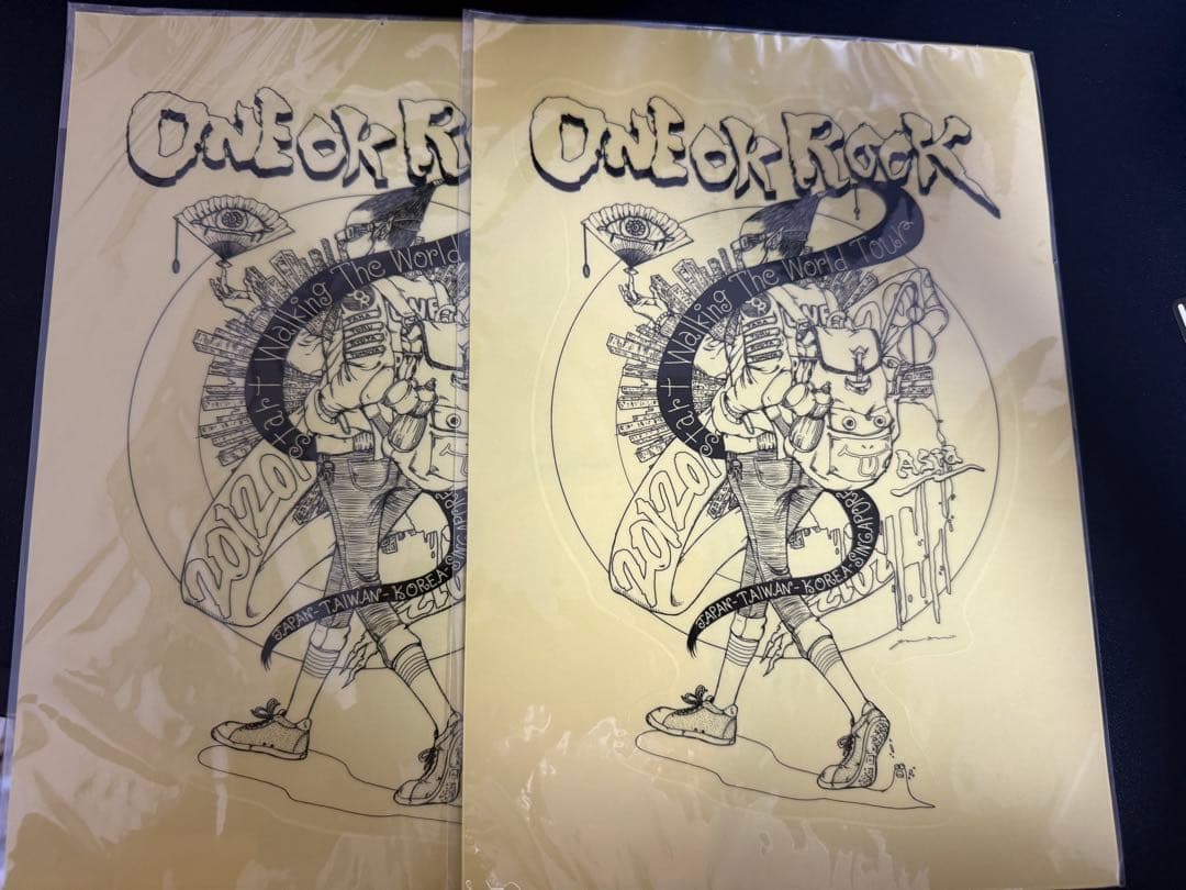 ONE OK ROCK ツアーステッカー　タトゥーシール