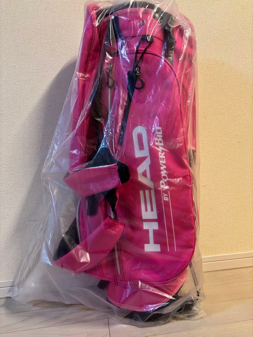 ケンママHEAD POWER 161 ピンク ゴルフバッグ 未使用 楽天市場】≪送料無料≫キャディバッグ スタンド HEAD by POWERBILT 口