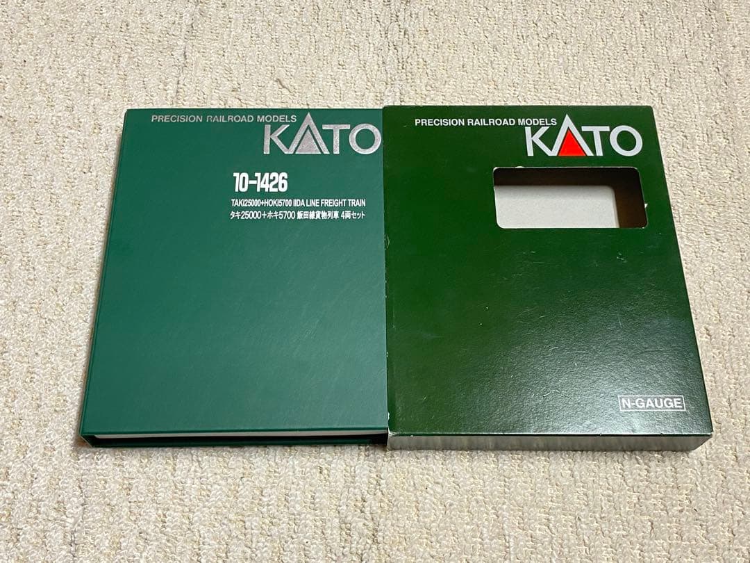 KATO 10-1426　タキ25000+ホキ5700　飯田線貨物列車４両セット