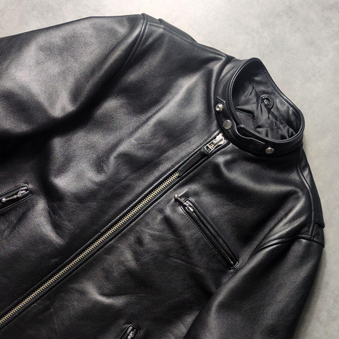 USA製 カウレザー Wind Armor シングルライダースジャケット XL - メルカリ