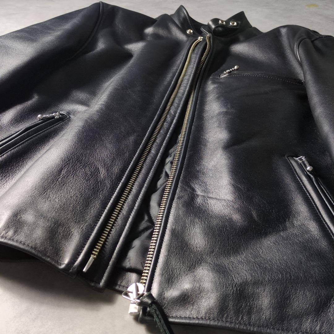 USA製 カウレザー Wind Armor シングルライダースジャケット XL - メルカリ