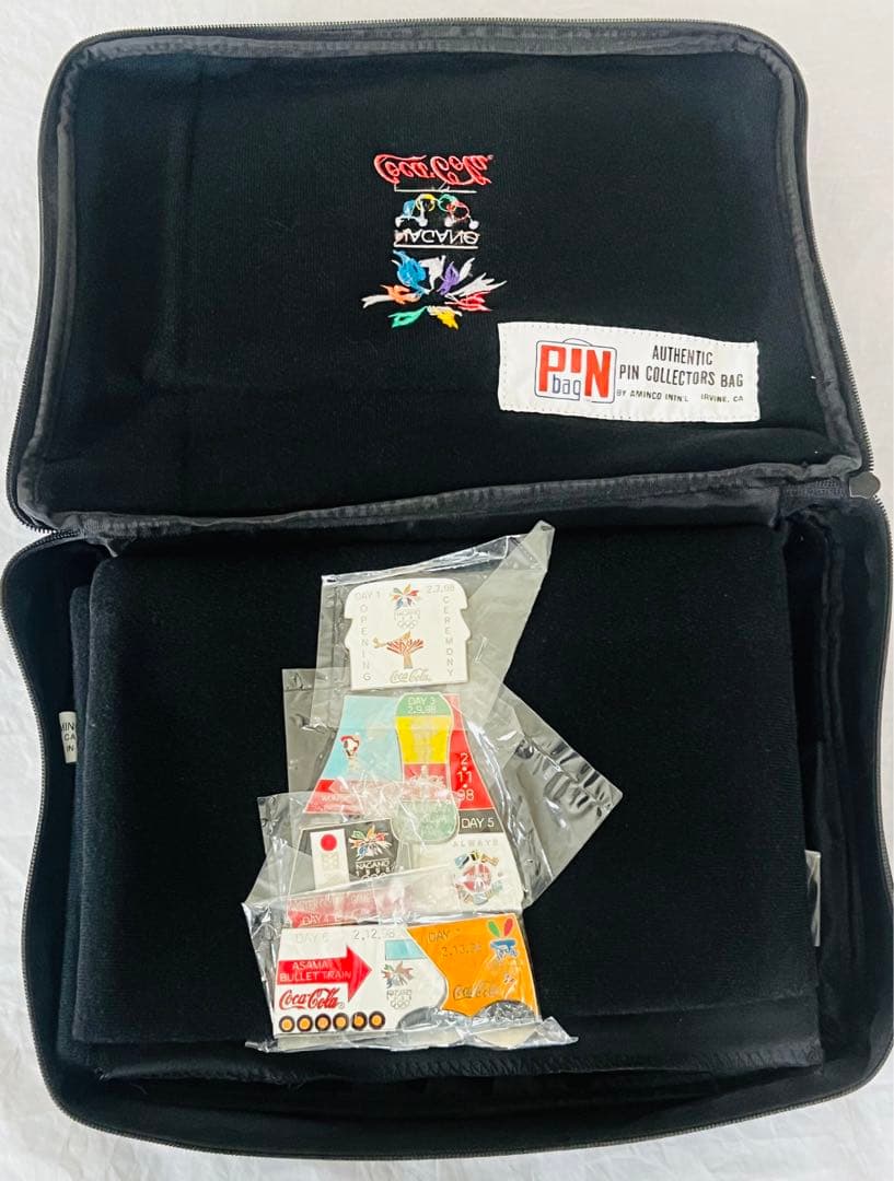 1998 長野オリンピック　ピンバッジ　コカコーラデイピン　正規品フルセット