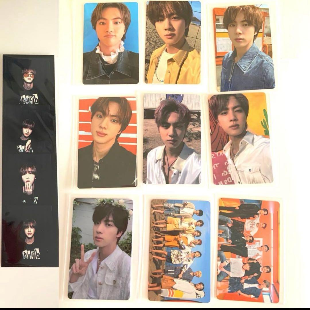 【完全コンプ】BTS ジン JIN　ラキドロ　butter トレカ　まとめ売り BTS JIN Butter トレカ 4カットフィルム weverse 特典 フォトカード