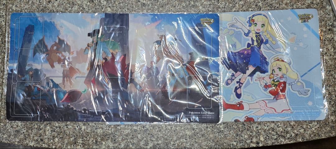 ポケモンマスターズEX　プレイマットキャンペーン　第一弾&第二弾 ポケマスEX』×『ポケカ』で「リーリエの特製プレイマット」当たる