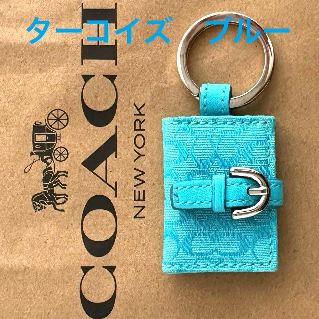コーチ【COACH】シグニチャー フォトフレーム キーホルダー バッグ