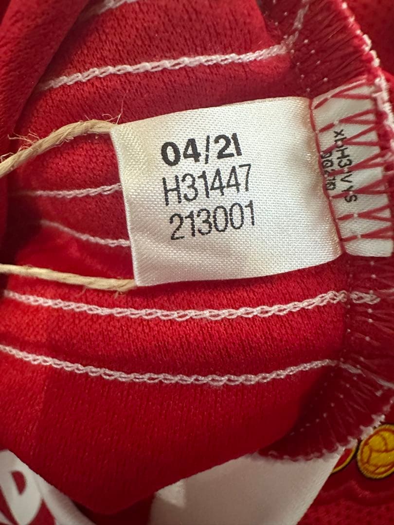 新品/タグ付き】21/22 マンチェスター・U ♯ C・ロナウド 2XOサイズの