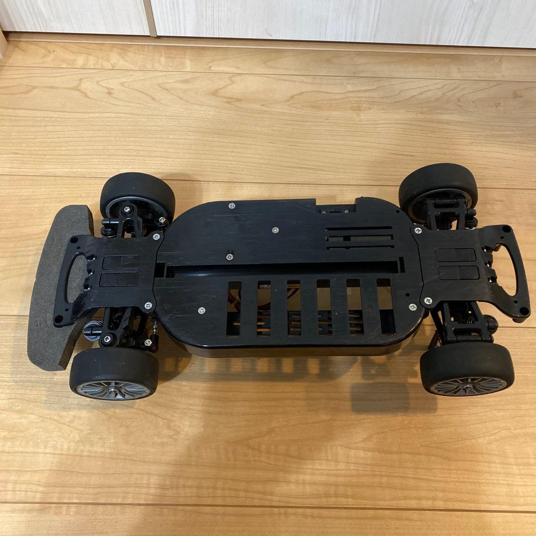 タミヤ ラジコン TT01 シャーシ アンプ サーボ モーター 受信機 セット