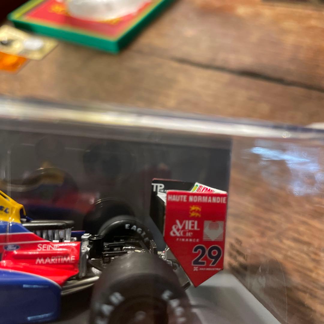 絶版 1/43 ラルース LC88 1988年モナコGP ヤニック・ダルマス - メルカリ