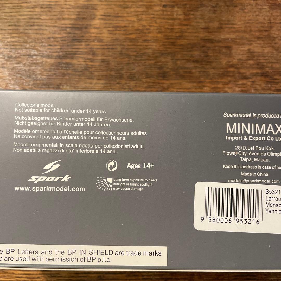 絶版 1/43 ラルース LC88 1988年モナコGP ヤニック・ダルマス - メルカリ