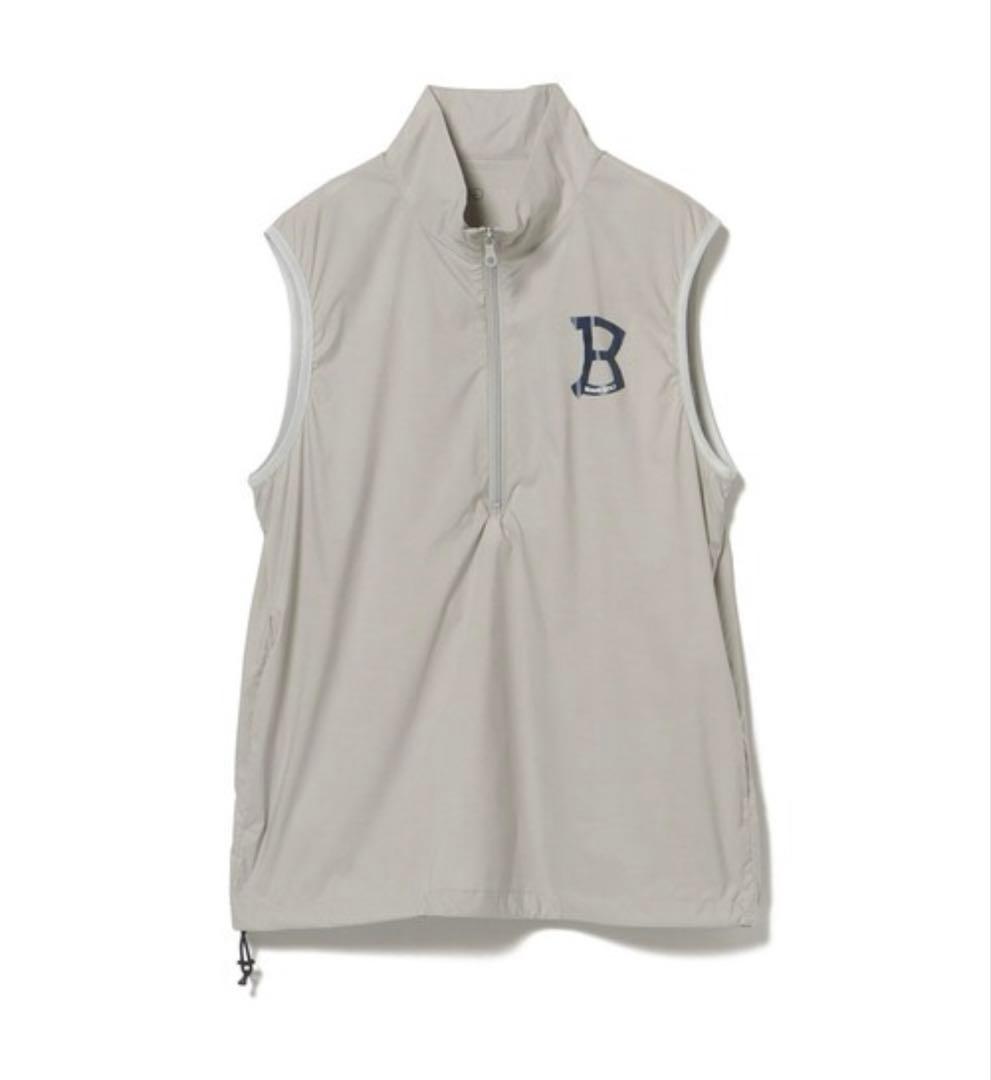 ORANGE LABEL ナイロン ハーフジップベスト 撥水 ストレッチ - メルカリ