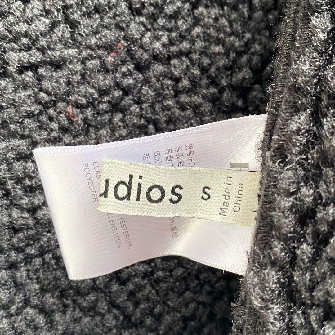 未使用近/完売品】24AWファノステュディオス ボアカラームートン