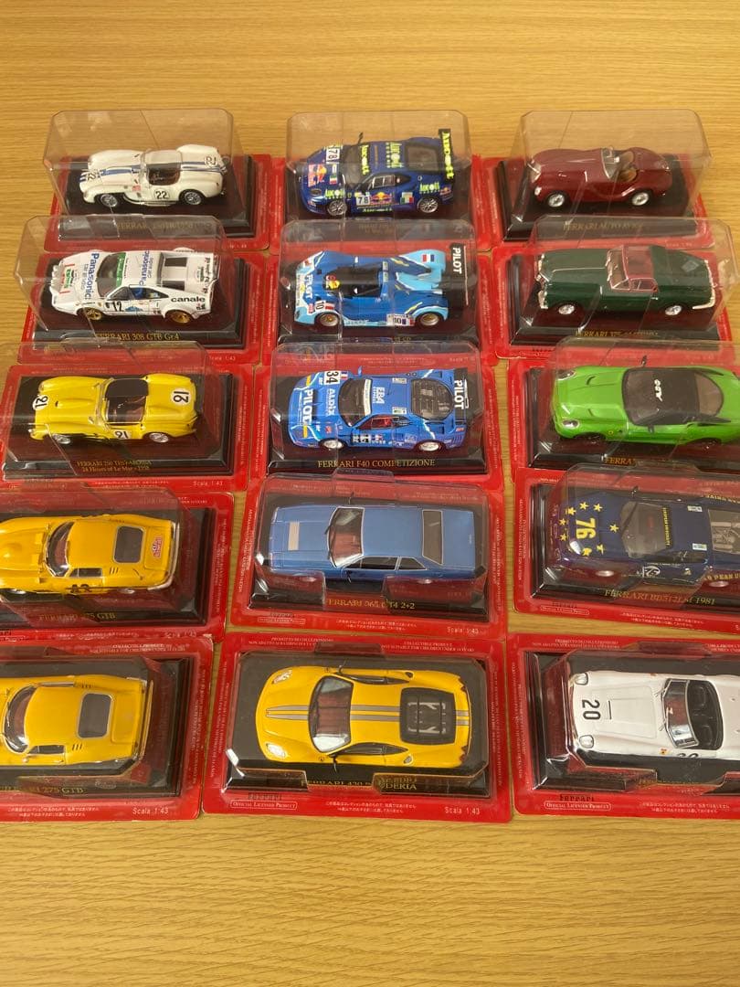 最終値下げ！フェラーリコレクション　1/43 78台 ご希望の方に+27台