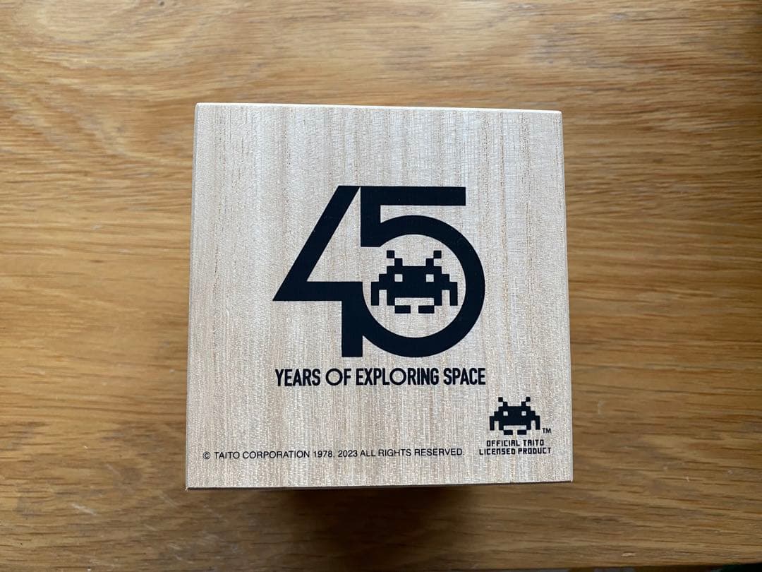 限定制作450点 「スペースインベーダー 45周年 切子 」 江戸切子