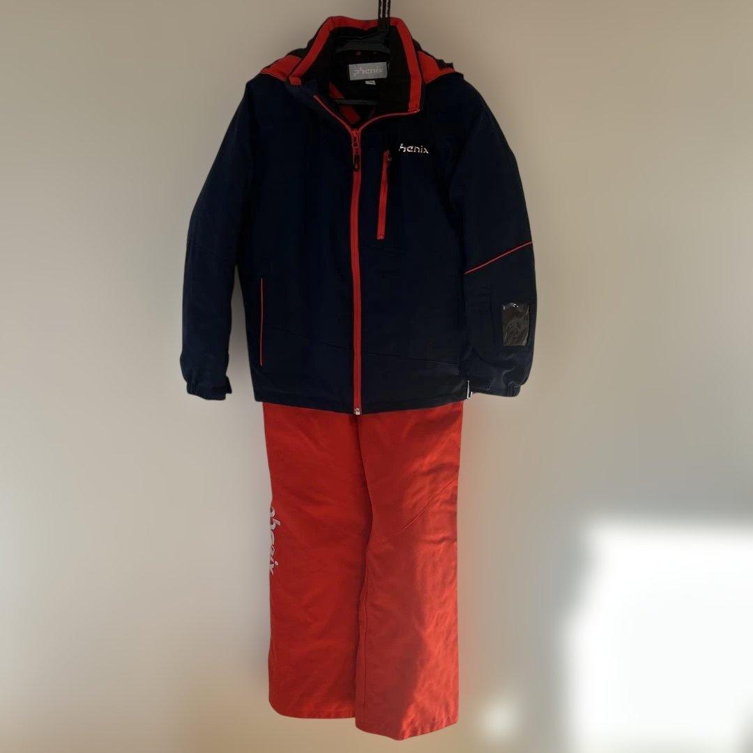 子ども用 スキーウェア phenix ネイビー/レッド 140 - スキー