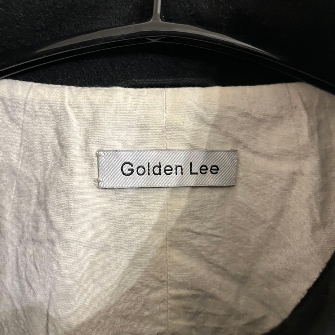 archive dark wear bottun cut off jacket