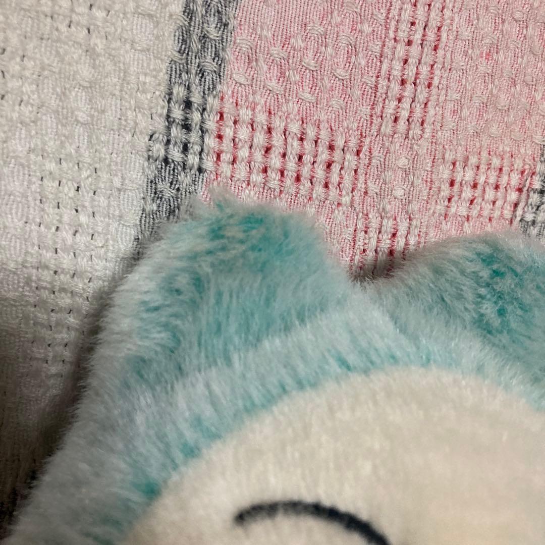 セキグチ　11ぴきのねこ　ぬいぐるみ　中古品　グリーン　毛足の長いタイプ