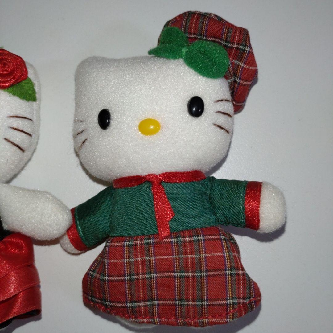 世界のハローキティ ぬいぐるみマスコット マグネット スコットランド スペイン