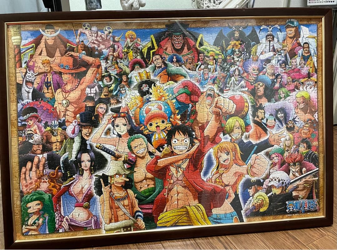 レア》ONE PIECE パズル 完成品 - メルカリ