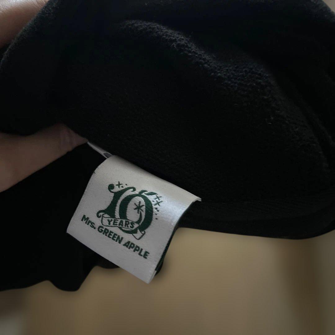 ま*め様 ミセスグリーンアップル韓国ライブフーディパーカーM大森元貴メメルキーホ