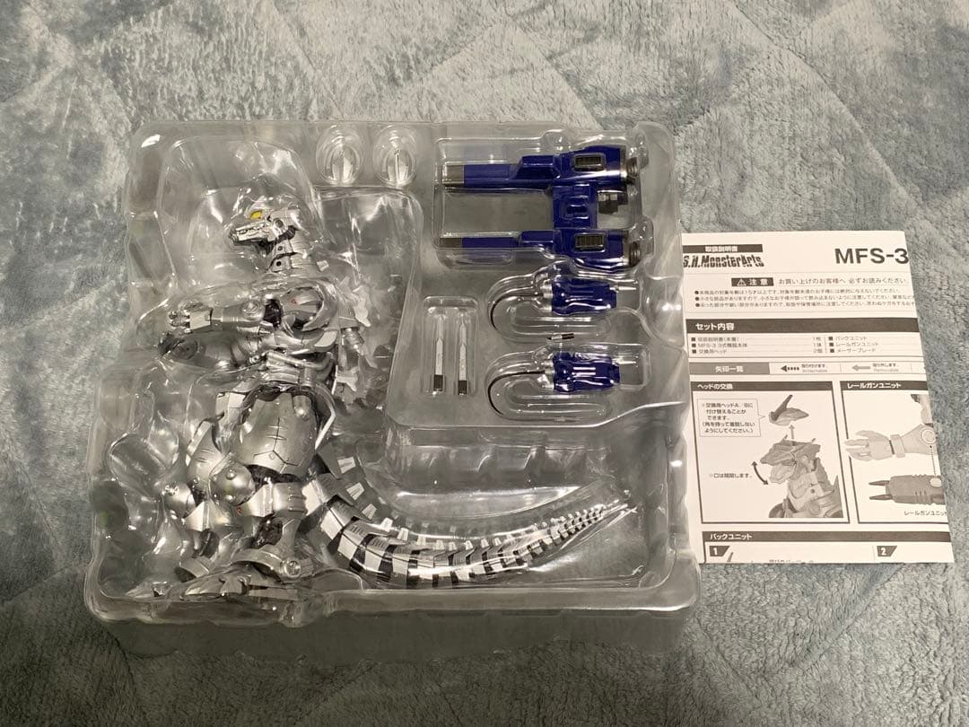 S.H.MonsterArts ゴジラ 2002 3式機龍　まとめ売り