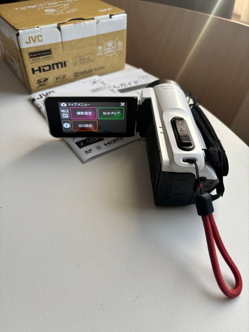 JVC ケンウッド Everio GZ-F270-W エブリオ 美品 フルセット - メルカリ