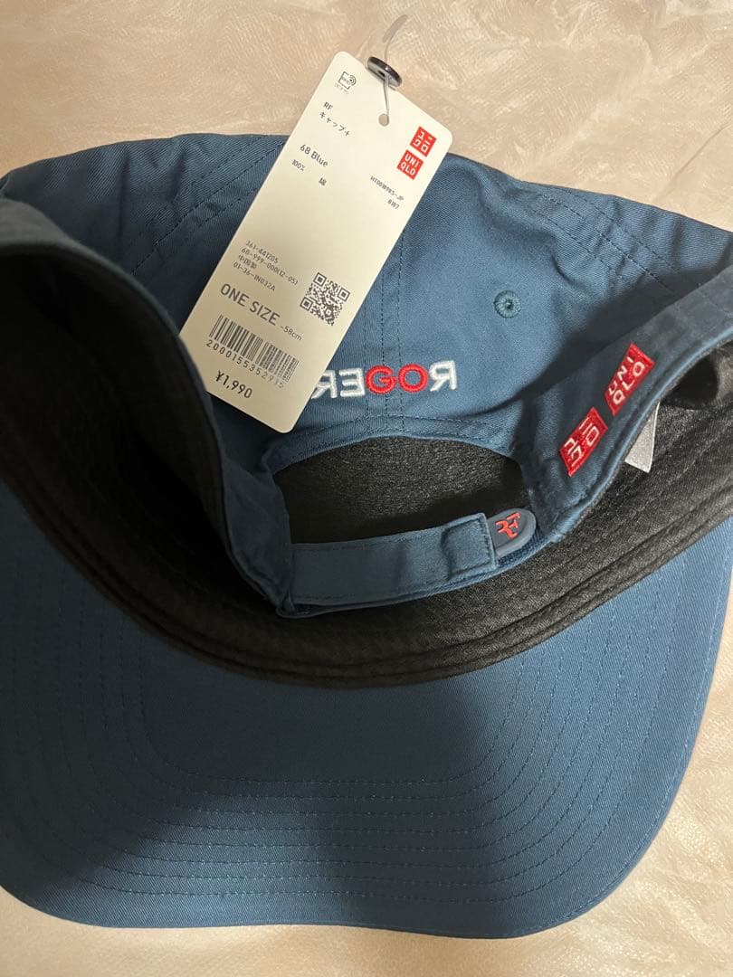 ユニクロ フェデラー RF 帽子 68ブルー 新品タグ付きユニクロ公式 | RF