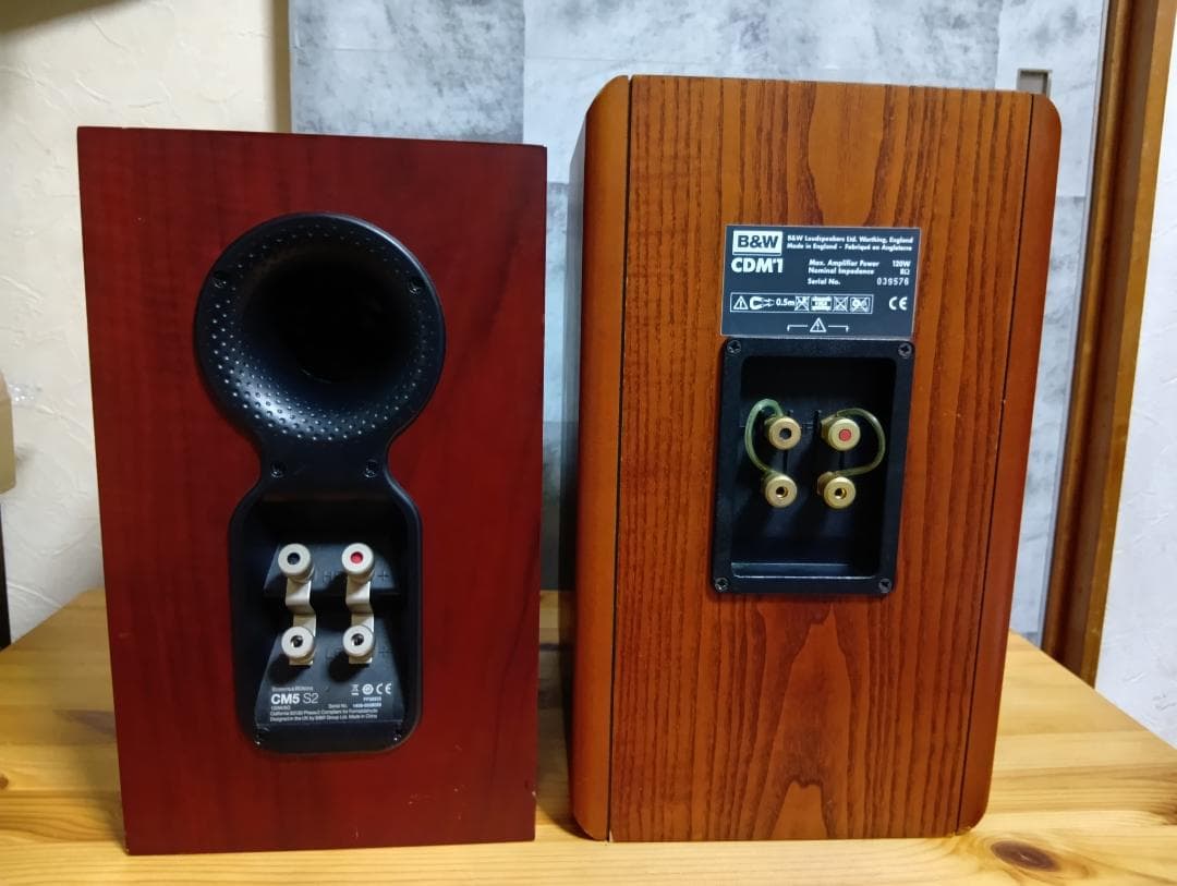 B＆W CM5 S2（1本） と CDM1（1本） B&W CDM1SEの仕様