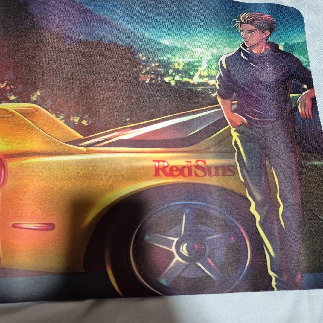 １点物限定品⚠️初代頭文字DRed Suns アニメイラストプレイマット。