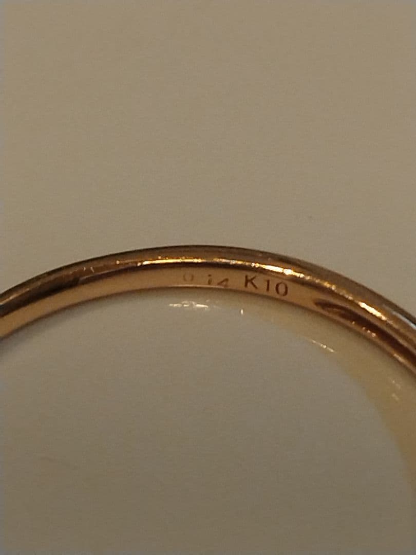 Duet K18 Pt300 リング 3.0g