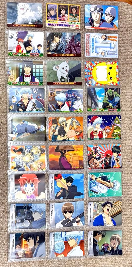 ダブり無し！ 銀魂 大量 クリアカードコレクション 433枚 まとめ売り