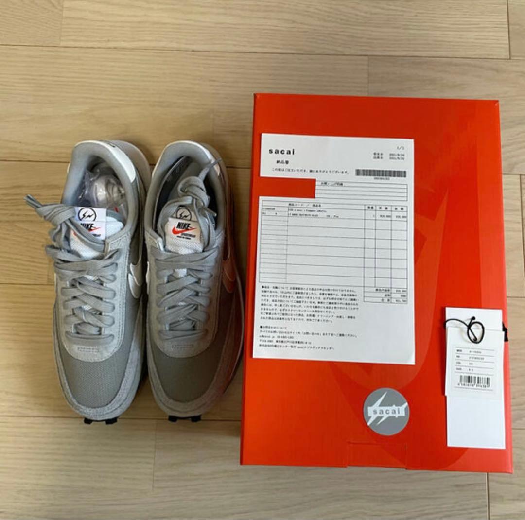 FRAGMENT × SACAI × NIKE LD WAFFLE 27.0cm