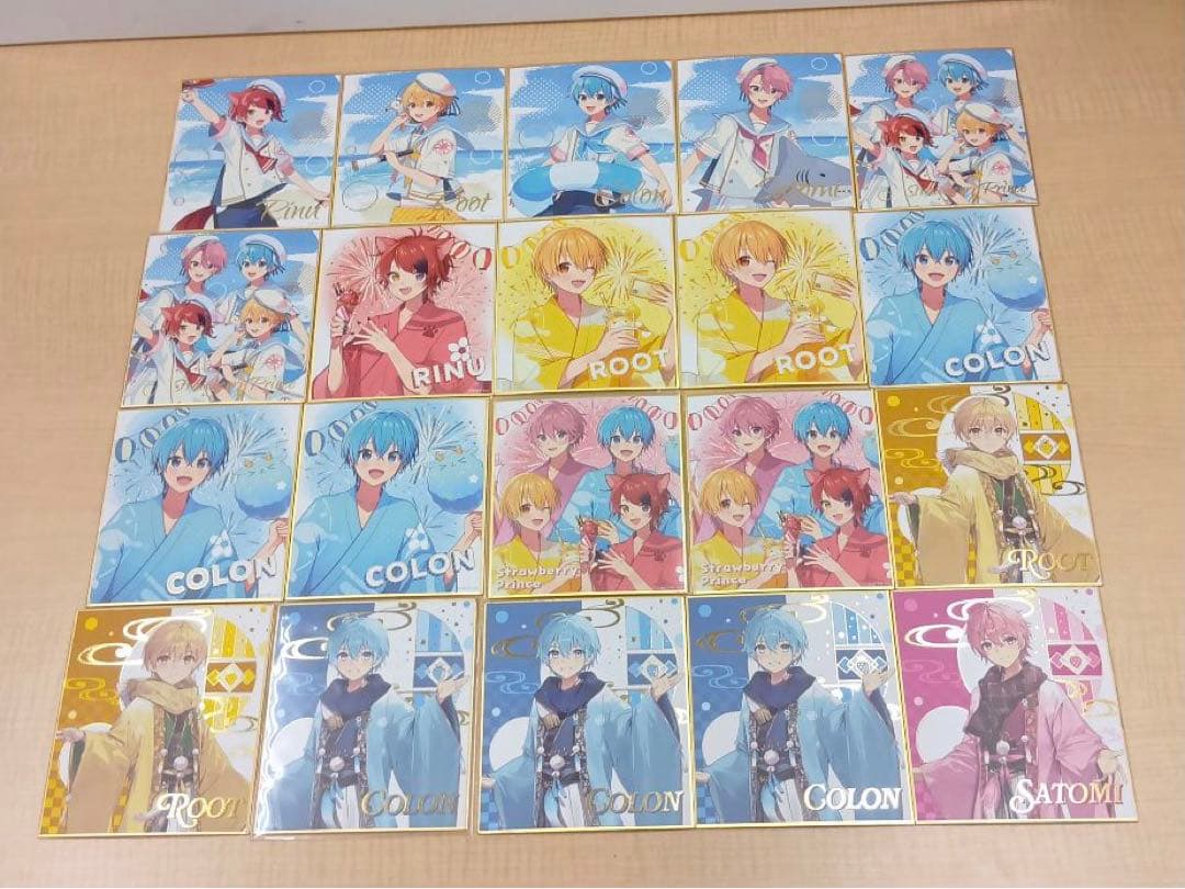 ❶すとぷり 色紙 コレクションカード ブロマイドなど まとめ売り