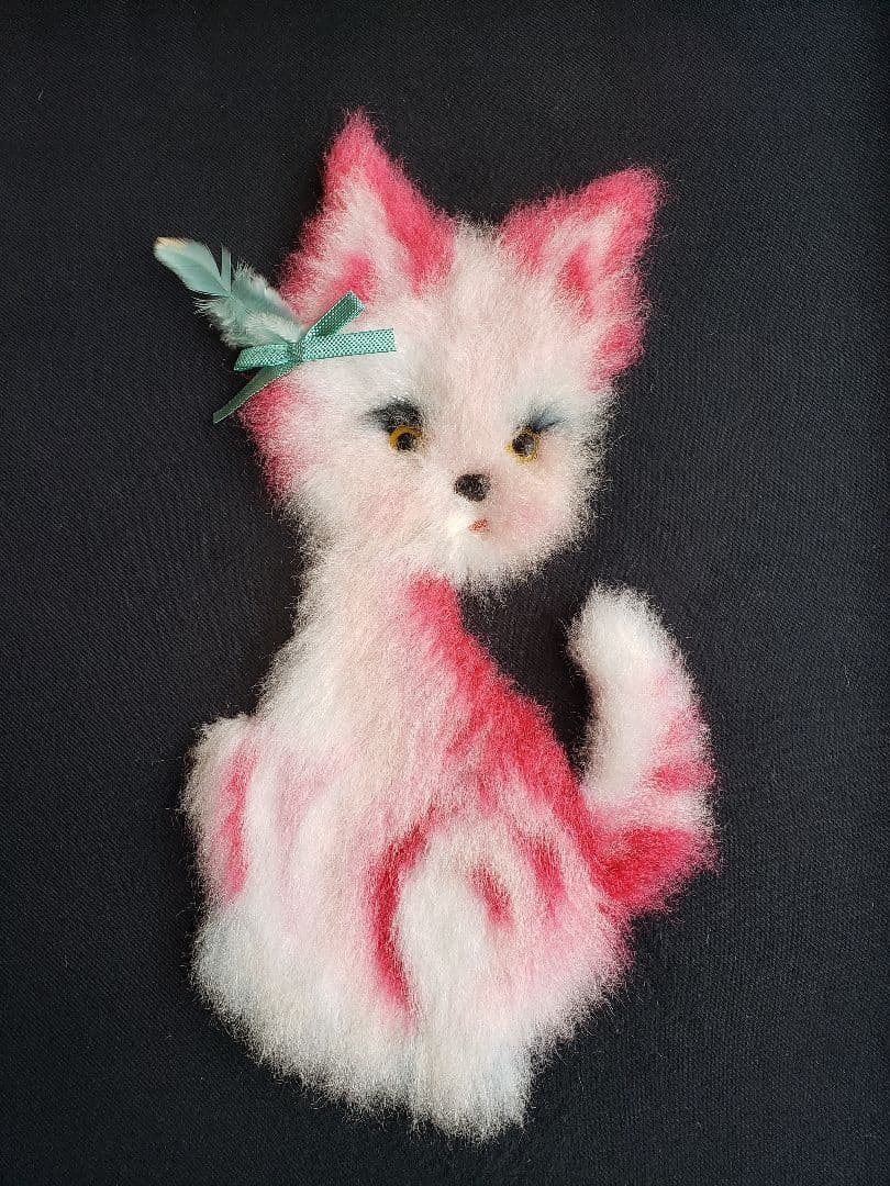 文化刺繍　松鳩文化刺繍　完成品　額付き　高級文化刺繍　絵画　ハンドメイド　箱あり