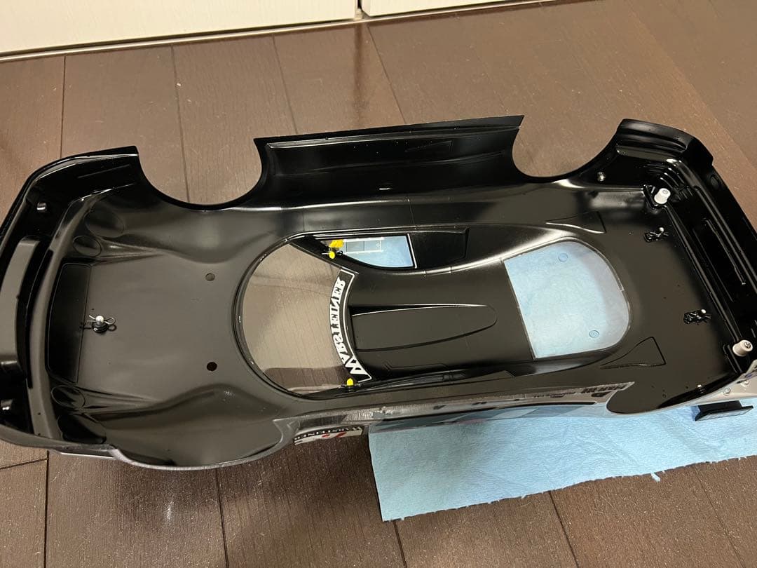 タミヤ　1/10　1997 メルセデスベンツ　CLK-GTR 　完成済みボディ