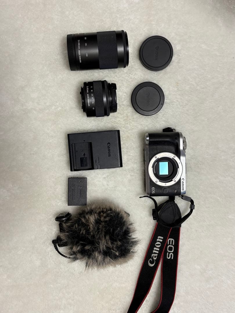 Canon EOS M6ミラーレスカメラ レンズ2本付き キヤノン、デュアルピクセル CMOS AF搭載のミラーレスカメラ「EOS M6