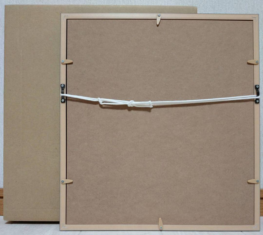 山下清【くも】手描き作品/サイン・印譜有/ペン画/色紙画/油彩/油絵/額縁/額装