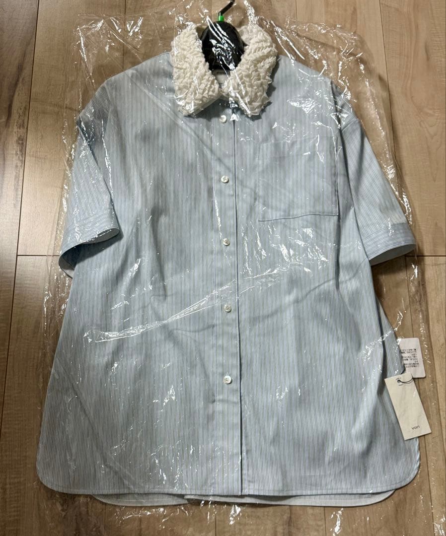 新品・未使用⭐︎yori shirocon⭐︎curlyオーバーシャツ38