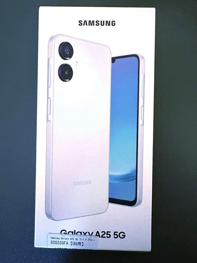 新品】Galaxy A25 5G SCG33 64GB UQ版 SIMフリー - メルカリ