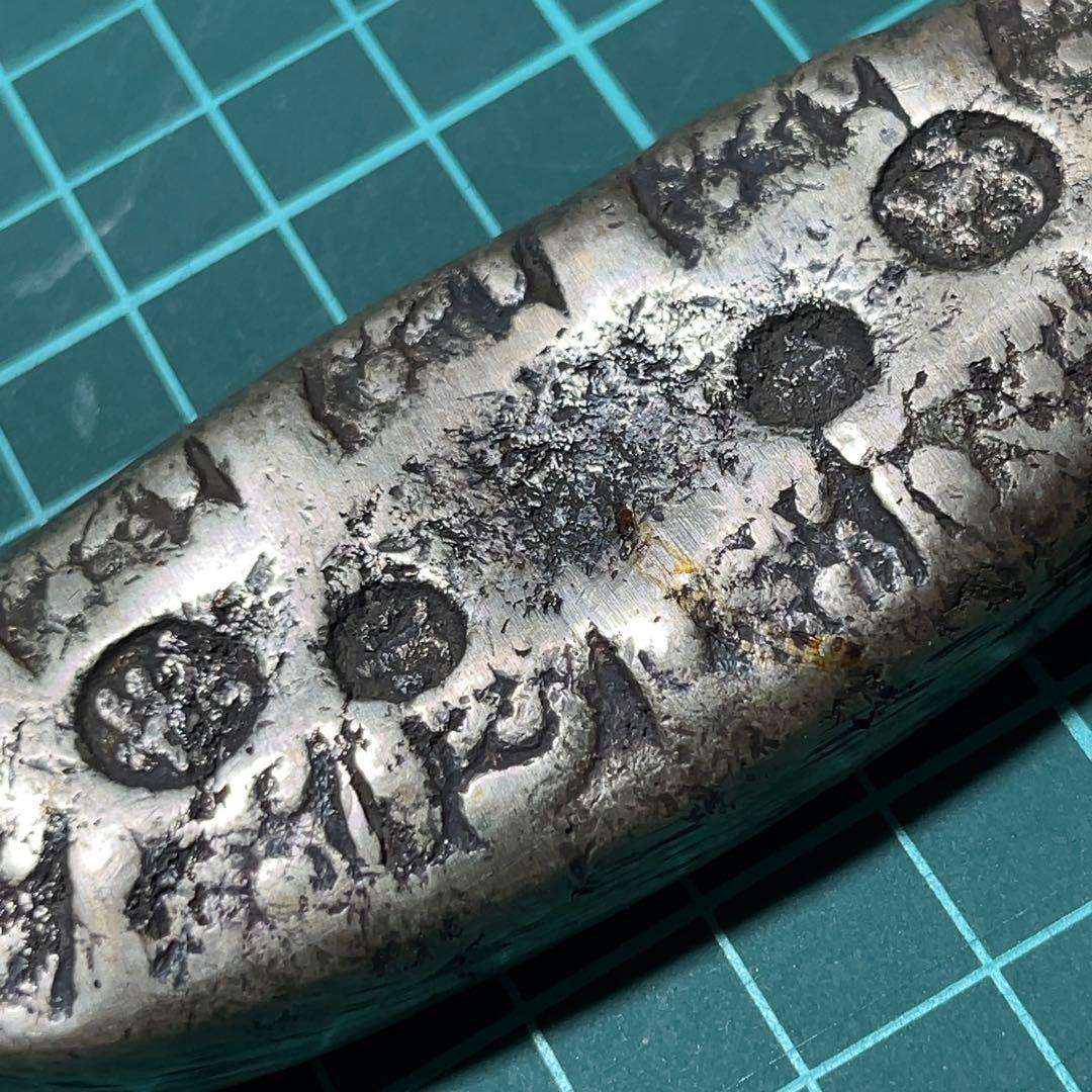 宝永/宝永四ツ宝丁銀/225g/大型/11面/大黒丁銀/希少 - メルカリ