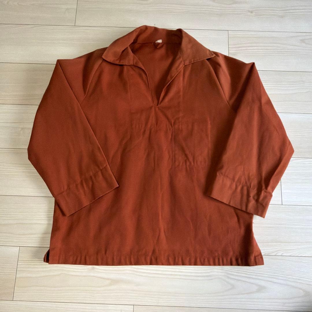 【*u様 幻　美品　L.L.BEAN セーリングプルオーバー　スモック　XL